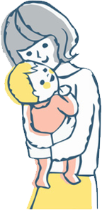 いま、母親への育児支援が必要とされています。
