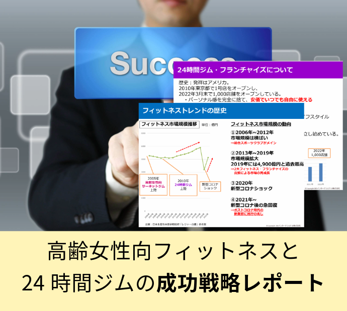 高齢女性向フィットネスと24時間ジムの成功戦略レポート