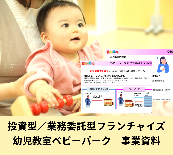 投資型フランチャイズ「幼児教室ベビーパーク」事業概要資料